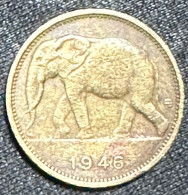 Belgian Congo 1 Franc 1946 - 1945-1951: Reggenza