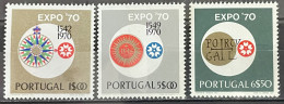 PORTUGAL  - MNH**  - 1970 -  #  1073/1075 - Neufs