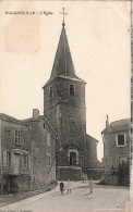 FRANCE - Bulgnéville - L'église - Deux Fillettes Sur L'allée - Entrée Principale - Carte Postale Ancienne - Bulgneville