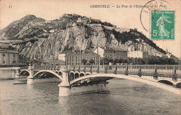 FRANCE - Grenoble - Le Pont De L'Esplanade Et Les Forts - Carte Postale Ancienne - Grenoble