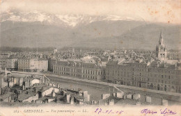 FRANCE - Grenoble - Vue Panoramique - Carte Postale Ancienne - Grenoble