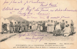 MAROC - Evènement De La Frontière Algéro-marocaine - Martimpéry - Poste De Police - Carte Postale Ancienne - Sonstige & Ohne Zuordnung