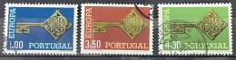 PORTUGAL  - (0) - 1968 -  #  1032/1034 - Usado