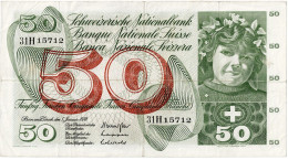 SUISSE - 50 Francs 1970 - Suisse