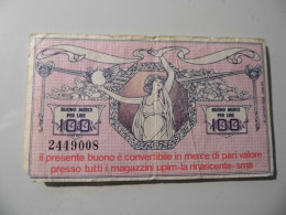 "UPIM LA RINASCENTE BUONO MERCE PER LIRE 100 Validità Fino Al 30/04/1978" - Other & Unclassified