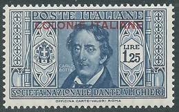 1932 EMISSIONI GENERALI DANTE 1,25 LIRE MNH ** - I30-4 - Emissions Générales