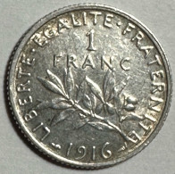 France 1 Franc 1916 - 1 Franc