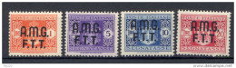 Trieste A 1947 Segnatasse Sass S.1/4 */MLH VF/F - Strafport