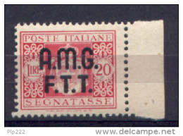 Trieste A 1947 Segnatasse Sass. S 4 **/MNH VF - Strafport