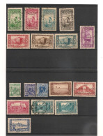 ALGÉRIE 1937 N°Y/T : 127/141* Et   Oblitérés  Cote : 20,00 €+ - Usados