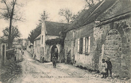 Pargnan * Rue Gabriel Hanotaux * Villageois * Bombardements Ww1 - Autres & Non Classés