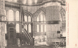 TURQUIE - Constantinople - Stamboul - L'intérieur De La Mosquée D'Ahmed - Photogr Apollon - Carte Postale Ancienne - Turkije