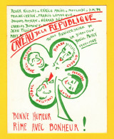 CAVEAU De La REPUBLIQUE 10 éme Anniversaire Direction MUSSY - Dédicacée - Chanteurs & Musiciens