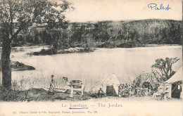 ISRAEL - Le Jourdain - Chameau Et Son Propriétaire - Nomades - Tentes - Dimitri Farazi & Fils - Carte Postale Ancienne - Israel