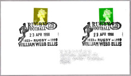 175 Years RUGBY FOOTBALL - WILLIAM WEBB ELLIS. Rugby 1998 - Rugby