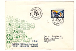 Finlande - Lettre De 1967 - Oblit Helsinki - - Briefe U. Dokumente