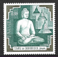 FRANCE. N°2036 De 1979. Temple De Borobudur. - Boeddhisme