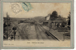 CPA - LURE (70) - Aspect De L'intérieur De La Gare En 1904 - Montbozon