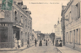 CPA 28 NOGENT LE ROI / RUE DE LA GARE - Nogent Le Roi