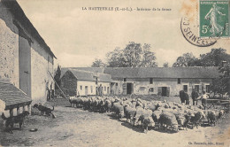 CPA 28 LA HAUTEVILLE / INTERIEUR DE LA FERME - Otros & Sin Clasificación