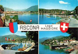 [-5%] SUISSE - Ascona -Lago Maggiore - Multivues - Colorisé - Carte Postale - Ascona