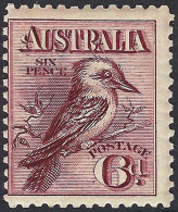 AUSTRALIA 1914 KGV 6d Claret SG19 MH - Oblitérés