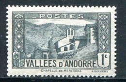 ANDORRE- Y&T N°24- Neuf Avec Charnière * - Nuovi