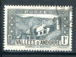 ANDORRE- Y&T N°24- Oblitéré - Gebraucht