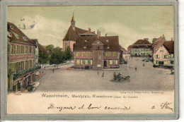 CPA - WASSELONNE (67) - Aspect De La Place Du Marché En 1900 - Wasselonne