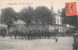 CPA 28 CHATEAUDUN / REVUE DU 14 JUILLET 1906 - Chateaudun