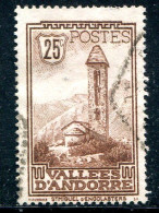 ANDORRE- Y&T N°31- Oblitéré - Oblitérés