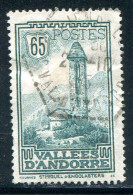 ANDORRE- Y&T N°36- Oblitéré - Used Stamps