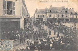 CPA 28 CHATEAUDUN / ANNIVERSAIRE DU 18 OCTOBRE - Chateaudun