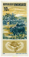 712664 MNH RUANDA 1965 AÑO DE LA COOPERACION INTERNACIONAL Y 20 ANIVERSARIO DE LAS NACIONES UNIDAS - Ungebraucht