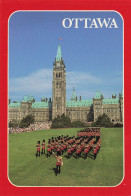 CANADA - Ottawa - Changer La Garde Devant Le Parlement Canadien - Colorisé - Carte Postale - Ottawa