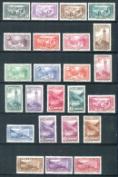 ANDORRE- Y&T N°24 à 45- Neufs Avec Charnière * (belle Cote!!!) - Unused Stamps