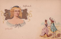 Delcampe - COIFFURES   LOUIS XIV - Mode