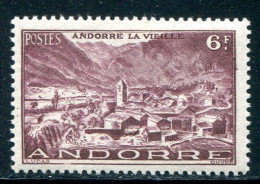 ANDORRE- Y&T N°125- Neuf Avec Charnière * - Ongebruikt