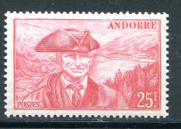 ANDORRE- Y&T N°116- Neuf Avec Charnière * - Neufs