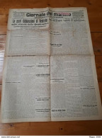 LOTTO 11 GIORNALI QUOTIDIANI D'EPOCA - FASCISMO - AGRICOLTURA - MASSONERIA - Guerra 1939-45