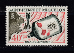 Saint Pierre & Miquelon -  1967 Television - MNH Stamp (e-234) - Unused Stamps