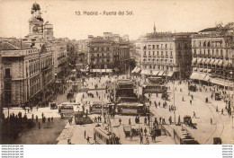 ESPAGNE  MADRID  Puerta Del Sol   ..... - Madrid