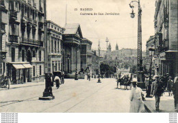 ESPAGNE  MADRID  Carrera De San Jeronimo   ..... - Madrid