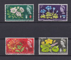 GRANDE BRETAGNE 1964 TIMBRE N°391/94 OBLITERE FLORE - Usati