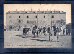 Algérie. Batna. Officiers Supérieurs De Spahis Et Cavaliers - Batna