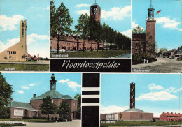 PAYS BAS - Noordoostpolder - Multivues - Colorisé - Carte Postale - Otros & Sin Clasificación