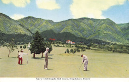 Golf , Sport * CPA * Fujiya Hotel Sengoku Golf Course , Sengokuhara , Hakone , Japan * Japon Link Links Golfer Golfeur - Golf