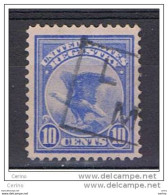 U.S.A.:  1911  REGISTERED  MAIL  -  10 C. USED  STAMP  -  YV/TELL. 2 - Fiscali