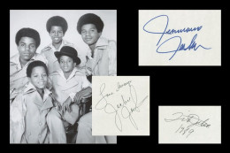 The Jackson 5 - Jermaine Jackson - Tito Jackson - Jackie Jackson - Autographs - Singers & Musicians