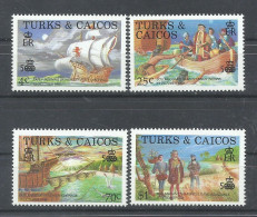 TURKS Y CAICOS     YVERT   777/80   MNH  ** - Christopher Columbus